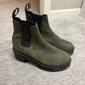 Dr. Martens Grey Chelsea Boots